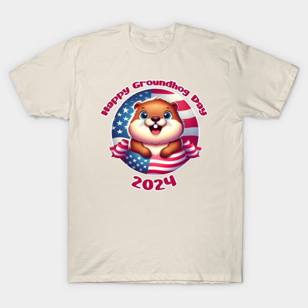 Only groundhog T-Shirt by BukovskyART